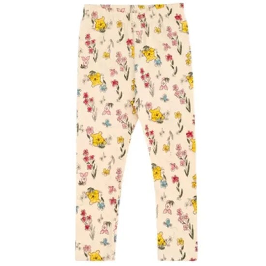 Disney Winnie the Pooh Piglet Peplum T-Shirt and Leggings Outfit Set Newborn to Toddler image {5}