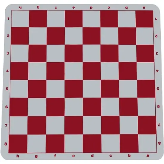 WE Games The Original 100% Silicone Tournament Chess Mat - 20 Inch Board image {3}
