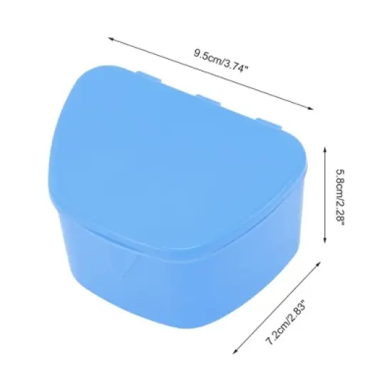 Unique Bargains Portable Retainer Case Braces Box 1 Pc image {3}