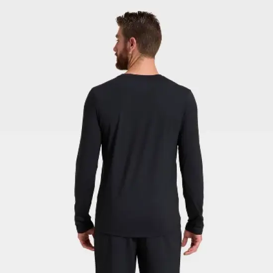 Men's Long Sleeve Soft Stretch T-Shirt - All In Motion&trade; image {1}