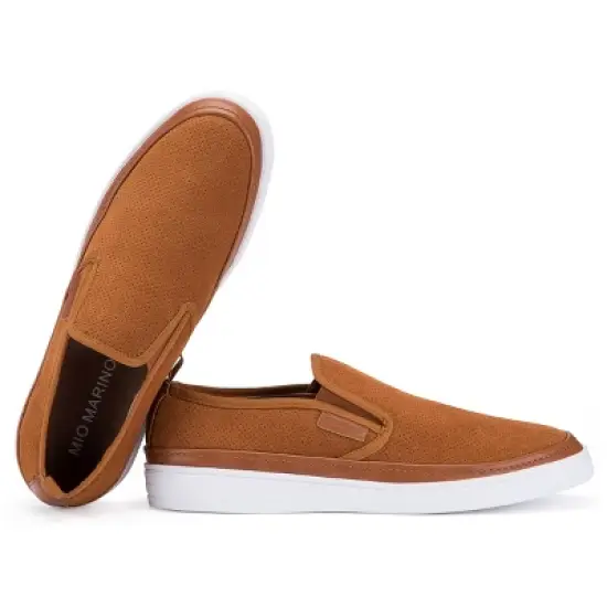 Mio Marino - Men's Suede Slip-On Fashion Sneaker image {5}