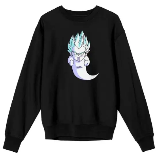 Dragon Ball Z Gotenks Super Ghost Crew Neck Long Sleeve Black Adult Sweatshirt image {3}