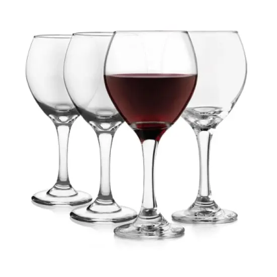 Libbey Classic Red Wine Glasses, 13.5 ounce, Set of 4 image {5}
