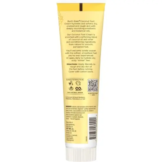 Burt's Bees Foot Cream Lotion - Coconut - 4.34oz​ image {4}