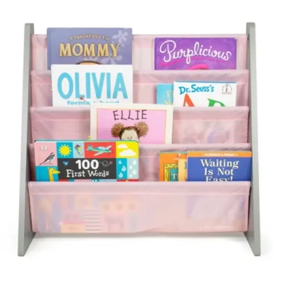 Kids' Bookshelf 4 Tier Book Organizer Seafoam - Humble Crew image {3}