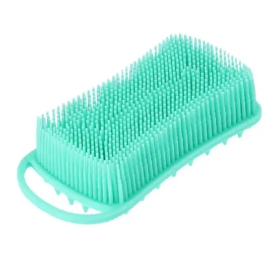 Unique Bargains Double Side Body Bath Brush for Shower 5.12"x2.52"x1.38" 1 Pc image {7}