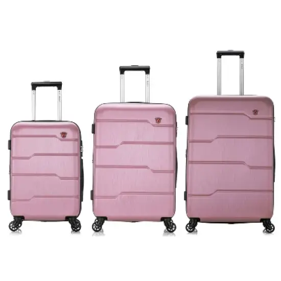 DUKAP Rodez Lightweight 3pc Hardside Luggage Set image {9}
