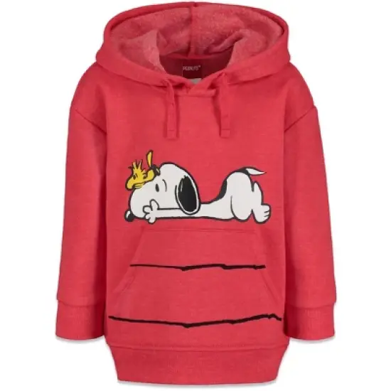 PEANUTS Peanuts,Woodstock Snoopy Fleece Pullover Hoodie Toddler image {6}