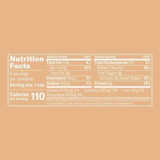 La Colombe Vanilla Draft Latte - 4pk/9 fl oz Cans image {9}