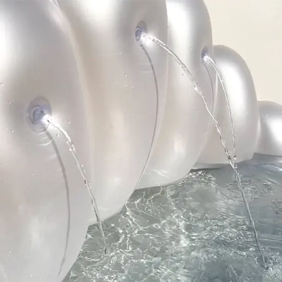 MINNIDIP Exclusive Resort Collection Fountain Pool 75 gal Novelty Kiddie Pool: Inflatable image {4}