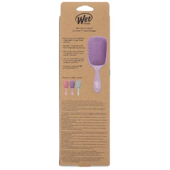 Wet Brush Go Green Paddle Detangler Hair Brush - Lavender image {3}