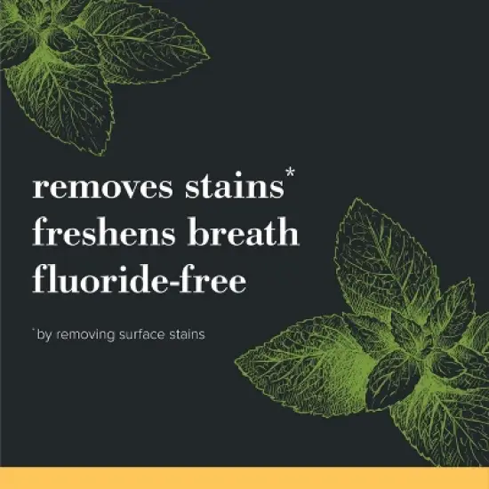 Burt's Bees Toothpaste, Natural Flavor, Charcoal Fluoride-Free Toothpaste, Zen Peppermint, 4.7 oz image {7}