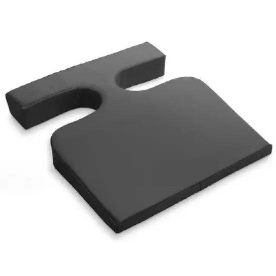 Royal Massage T-Wedge Body Positioning Cushion &ndash; Black Foam Support Pad for Massage image {7}