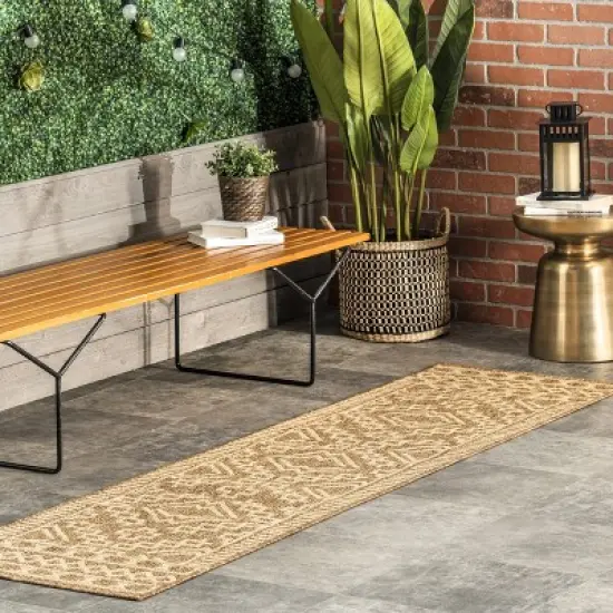 nuLOOM Cari Moroccan Global Indoor and Outdoor Area Rug image {1}