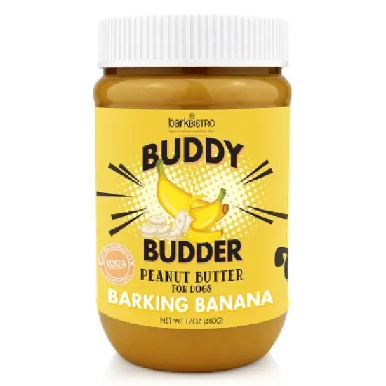 Barkin Banana Buddy Budder (17oz) image {1}