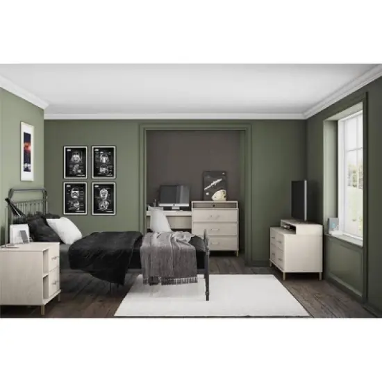 Kalissa Wide Wireless Charger Nightstand - Novogratz image {8}