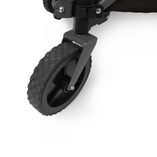 Oniva Wilderness Collapsible Outdoor Folding Wagon - Black/Gray image {7}