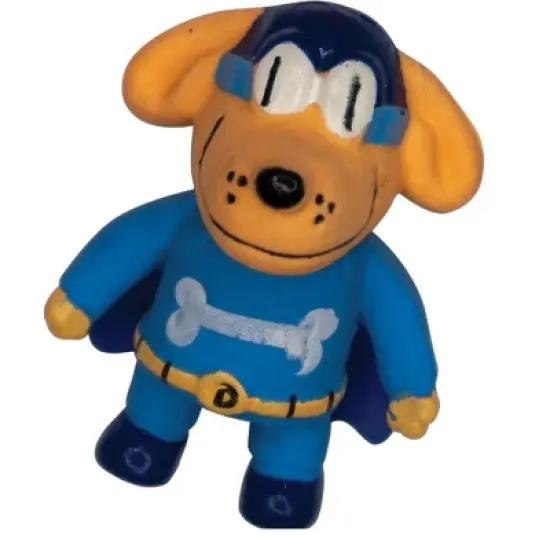 Dog Man 3D Puzzle Erasers (8 Pack) - Collectible Fun Erasing (2" Tall) image {2}