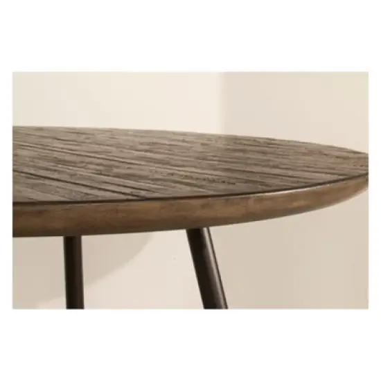 Forest Hill Round Dining Table Wood Brown - Hillsdale Furniture image {2}