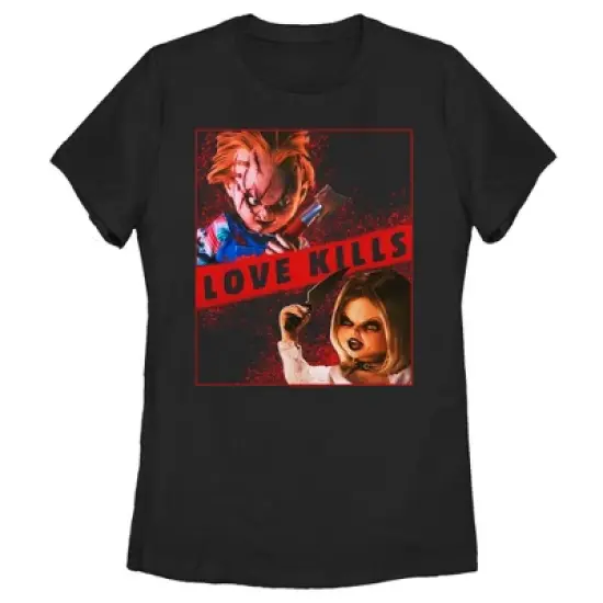 Women's Bride of Chucky Love Kills T-Shirt image {3}