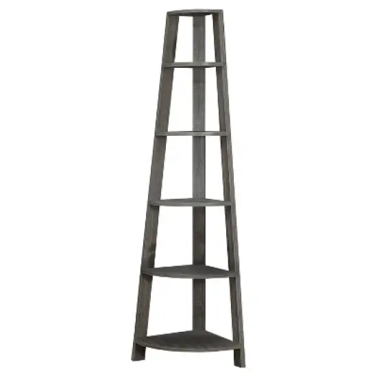 Bookcase with Corner Accent &Eacute;tag&egrave;re 60" - EveryRoom&reg; image {6}