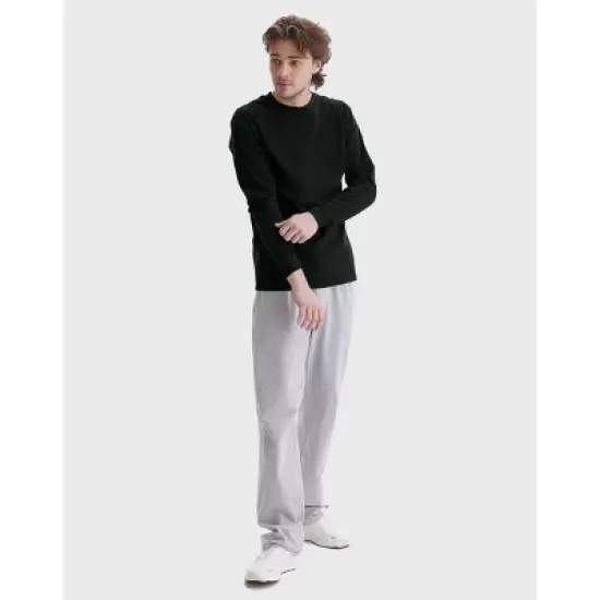 Hanes Beefy Men's Long Sleeve T-Shirt, Cotton image {3}