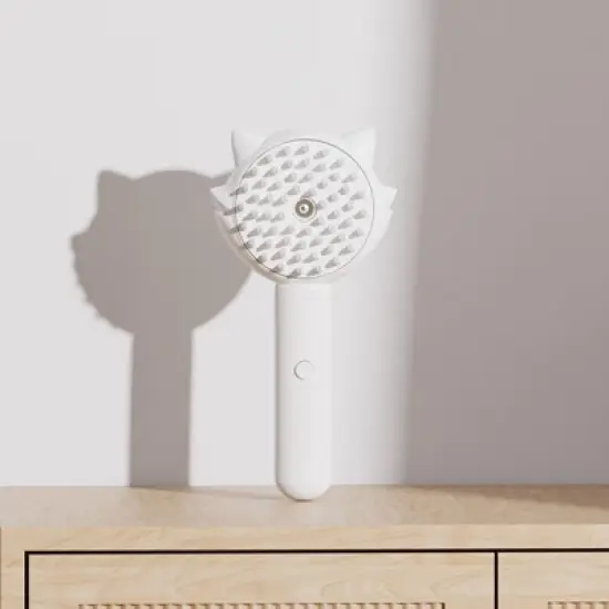 BABYYER Pet Steam Brush Removes For Grooming - Comb For Puppies And Kittens Grooming Massage Cleaning Removal For Home Use Shower image {11}