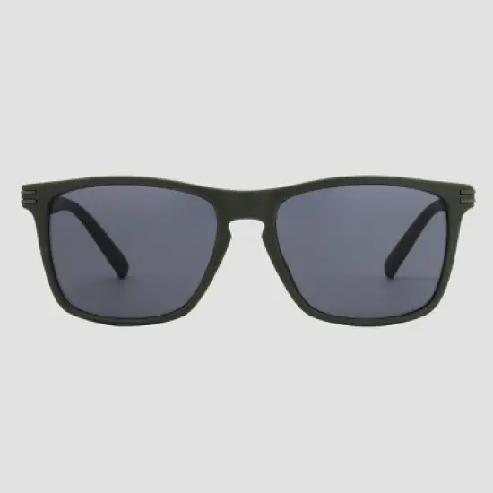 Men's Plastic Square Sunglasses - Original Use&trade; Olive Green: UV Protection, Scratch-Resistant, Blue Light Filtering image {2}