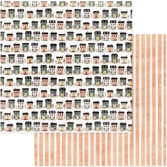 American Crafts Farmstead Harvest Patterned Double-Sided Cardstock 12"X12" image {3}