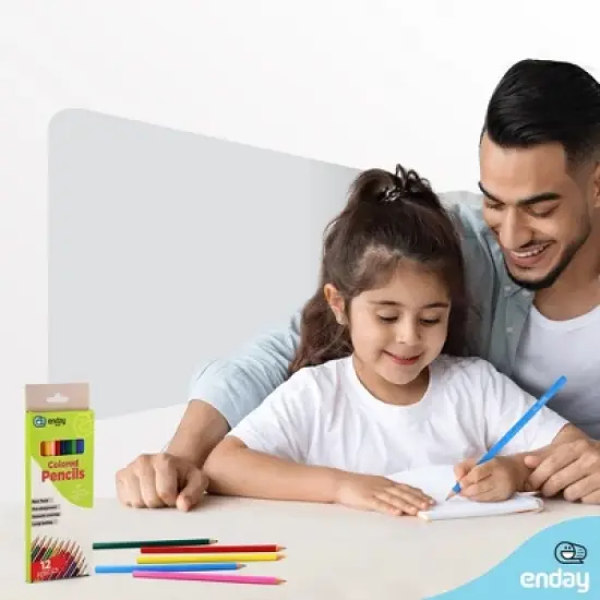 Enday 12 Sharpened Colored Pencils image {1}