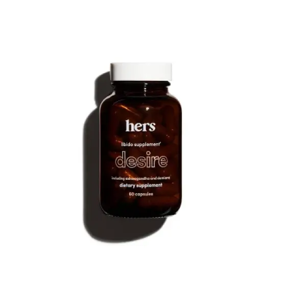 hers Desire Libido Supplement Capsules - 60ct image {2}