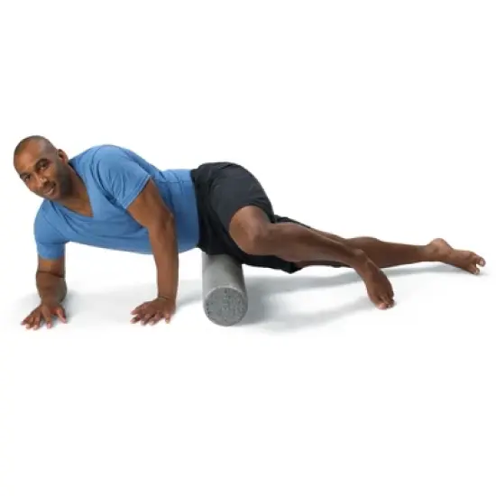 OPTP Silver AXIS Foam Roller - Moderate Density (36-Inch Round) image {3}