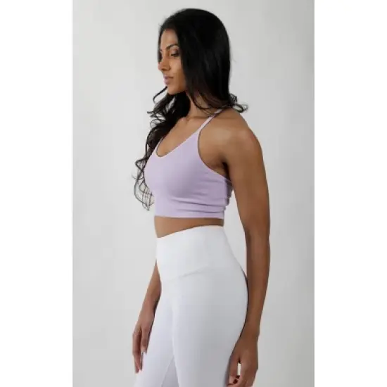 Yogalicious 2 Pack Ribbed Seamless V-Neck Bra image {5}