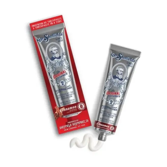Dr. Sheffield's Certified Natural Cinnamon Toothpaste - 5oz/2pk image {2}