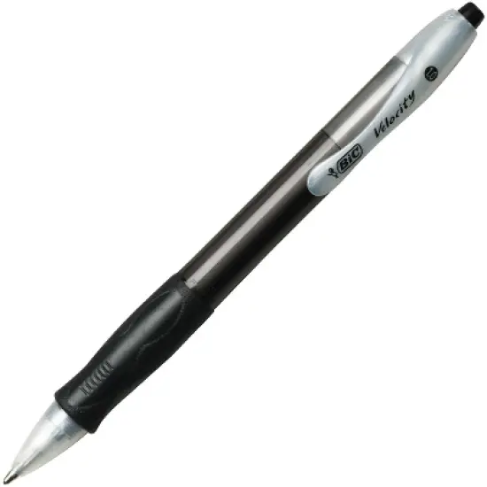 BIC Velocity Retractable Ball Pen Black Ink 1 mm 36/Pack VLG361BK image {5}