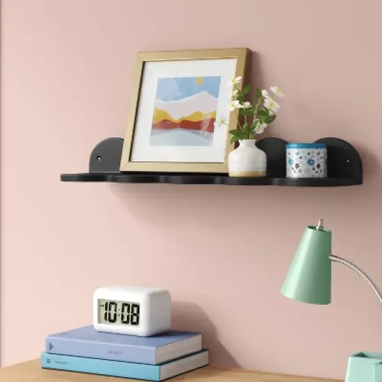 24" Wavy Wall Shelf - Room Essentials&trade; image {1}