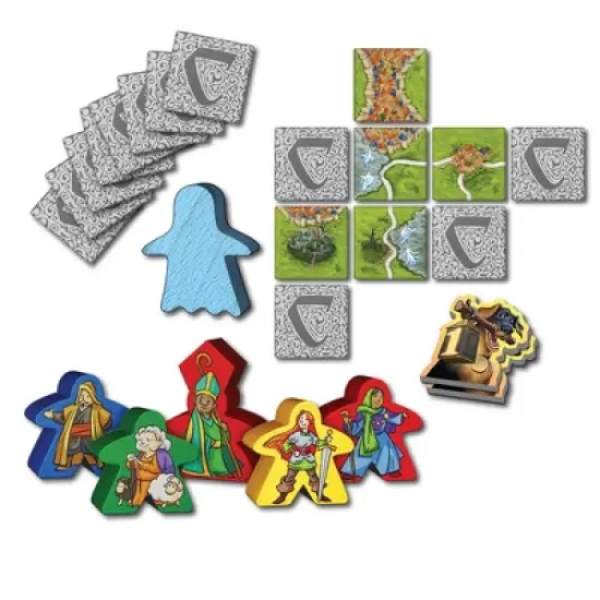 Asmodee Mists Over Carcassonne Game: Creative Thinking & Problem Solving Board Game for 2-6 Players image {4}
