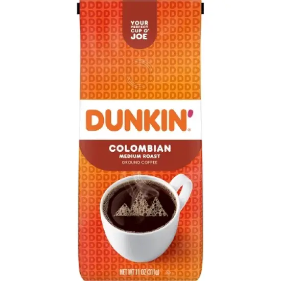 Dunkin&rsquo; Colombian Medium Roast Ground Coffee - 11oz image {6}