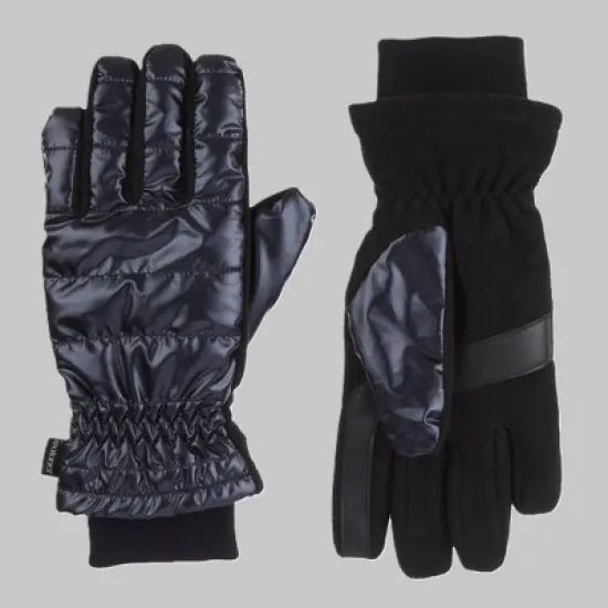 Isotoner Sleekheat Gloves - Black S/M image {1}