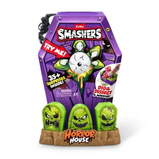 Smashers Mega Horror House Mini Figure Set image {1}