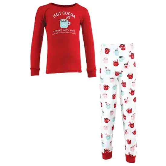 Hudson Baby Infant and Toddler Cotton Pajama Set, Hot Cocoa image {4}