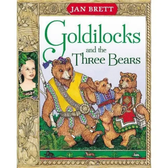 Goldilocks and the Three Bears - by  Jan Brett (Hardcover) image {1}