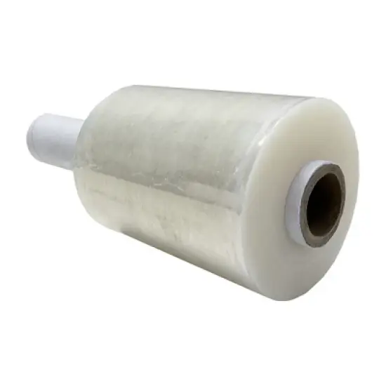 UOFFICE Case of 12 Stretch Wrap - 5" x 1000' x 80G, with Extended Core Handle image {3}