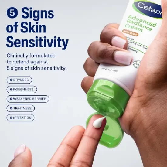 Cetaphil Advance Relief Body and Face Cream with Shea Butter - Unscented - 6oz​ image {3}