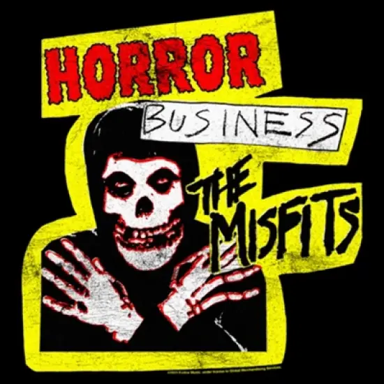 Junior's Misfits Horror Business T-Shirt image {1}