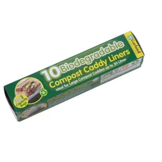 Jumbo Compost Caddy with Replacement Filters & Biodegradable Bags &ndash; 8 Gallon image {5}