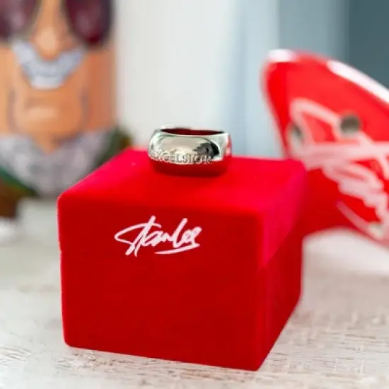 Nerd Block Stan Lee Excelsior Replica Ring Limited Edition Box image {5}