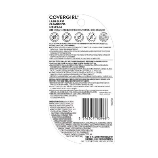 COVERGIRL Lash Blast Cleantopia Ultramarine Mascara - 0.32 fl oz image {4}