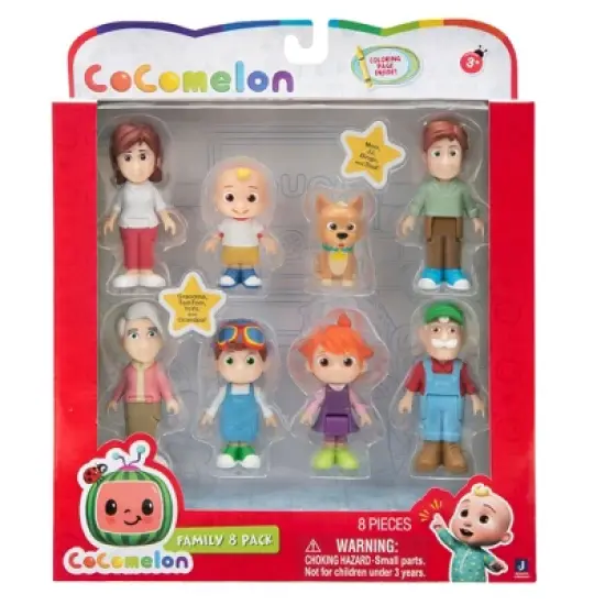 CoComelon Family Figure Set 8pk image {9}