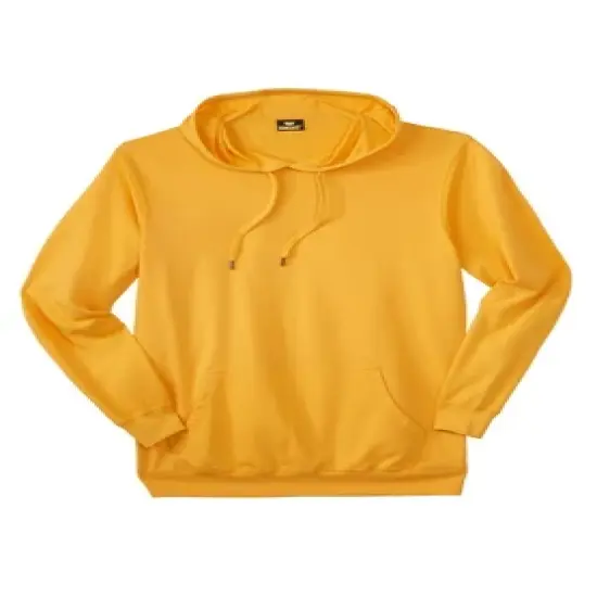 KingSize Men's Big & Tall Lightweight Terry Hoodie image {7}